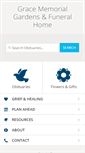 Mobile Screenshot of gracefuneralhomehudson.com